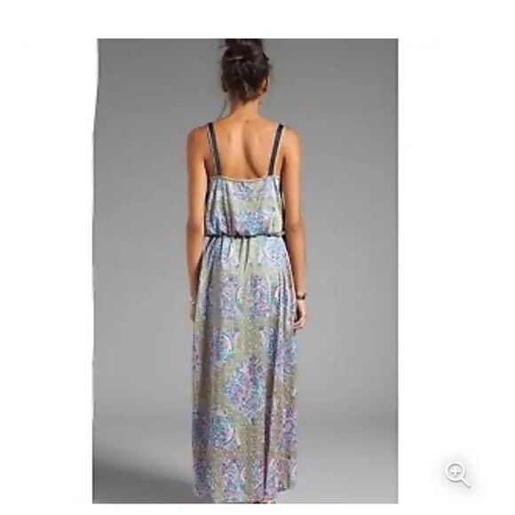 Juicy Couture Imperial Boho Starflower Maxi Dress In Bardot Size 4 - Picture 5 of 15